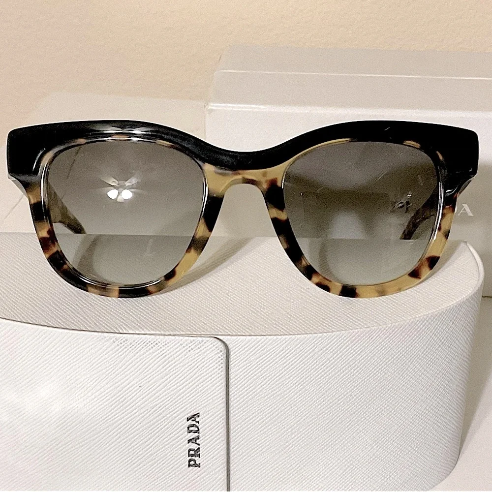 Prada Tortoise Shell Sunglasses